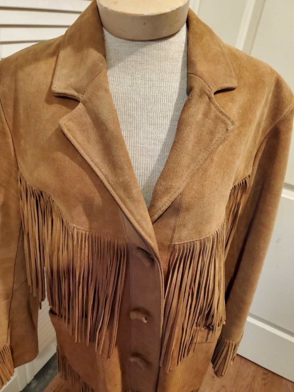 Vintage Western fringed jacket - Picture 5 of 10